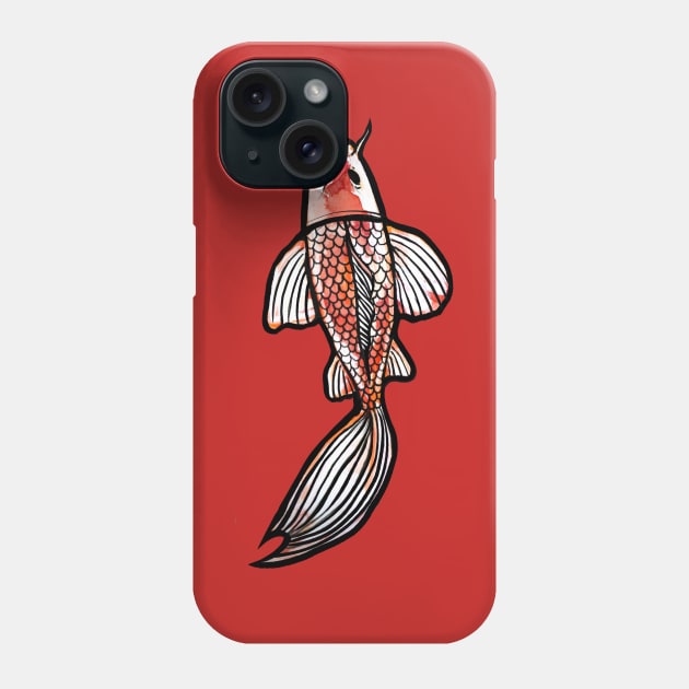 Koi Phone Case by bubbsnugg