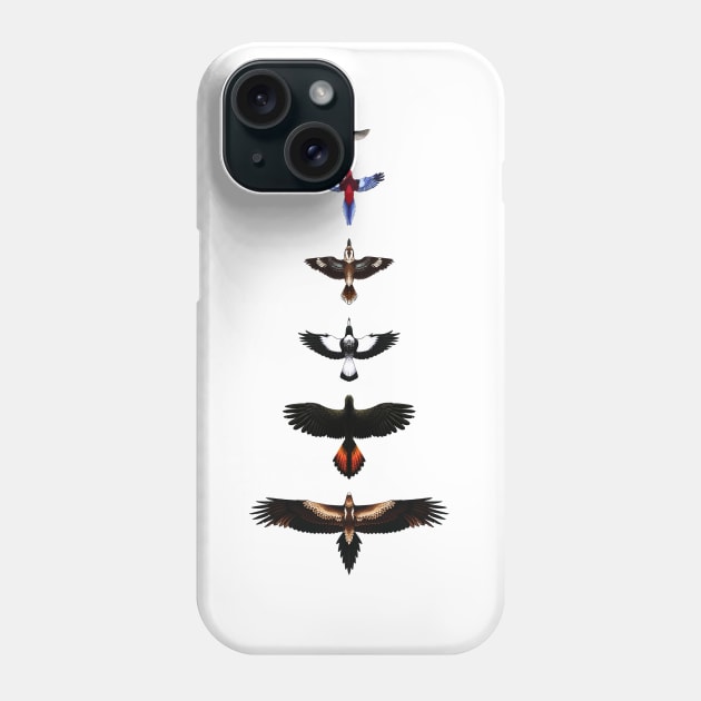 Australian Birds - Illustrated Phone Case by 48Tuesdays