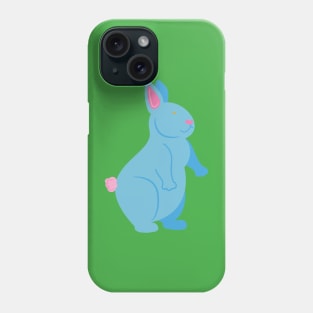 Happy Blue Bunny Phone Case