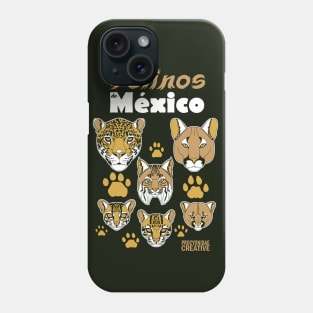 Felinos de México Phone Case