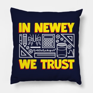 'In Newey We Trust' F1 Design Pillow