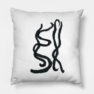 On the cusp of chiasma-chromosomes I/II (cut-out) Pillow