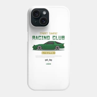 Midnight Racer Green FC3S RX7 JDM Phone Case