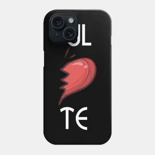 UL-TE Cute Soulmates Valentine's Day 2020 Partners Phone Case