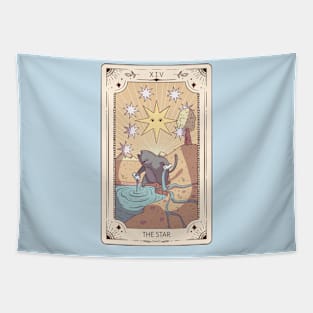 Cat Tarot Card Tarot Cards Cats Tapestry