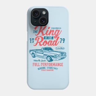 Iron Wheels King Of The Road Full Performance Classic Car Phone Case