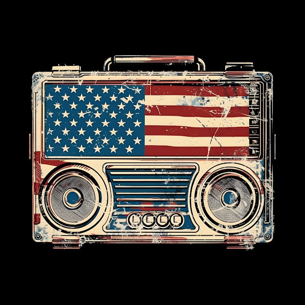 American Boom Box by The Digital Den