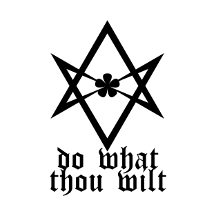 Do What Thou Wilt - Unicursal Hexagram T-Shirt