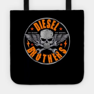 Diesel Brothers Go Hard Go Diesel motorbike Tote