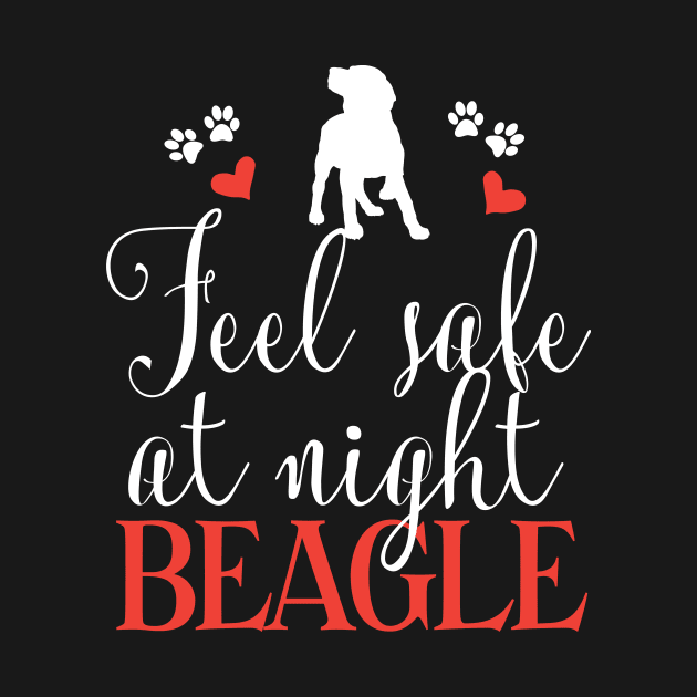 Feel safe at night beagle by doglover21