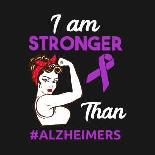 Alzheimers Awareness design for Women T-Shirt