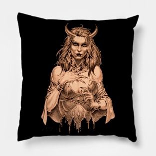 Devil Girl Pillow