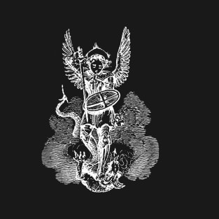 St. Michael the Archangel, Vintage, Catholic T-Shirt