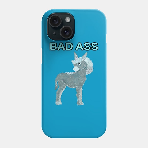 BAD ASS Phone Case by Lynndarakos