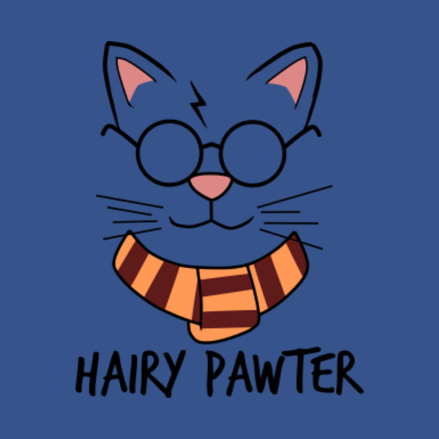 Discover Hairy Pawter - Cat - T-Shirt