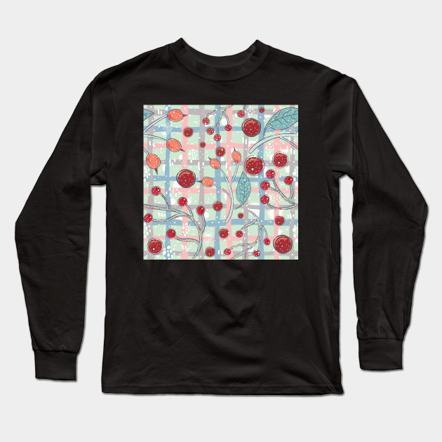 Winter Berry Berry Long Sleeve T Shirt Teepublic