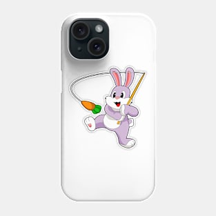 Rabbit Fisher Fishing rod Carrot Phone Case