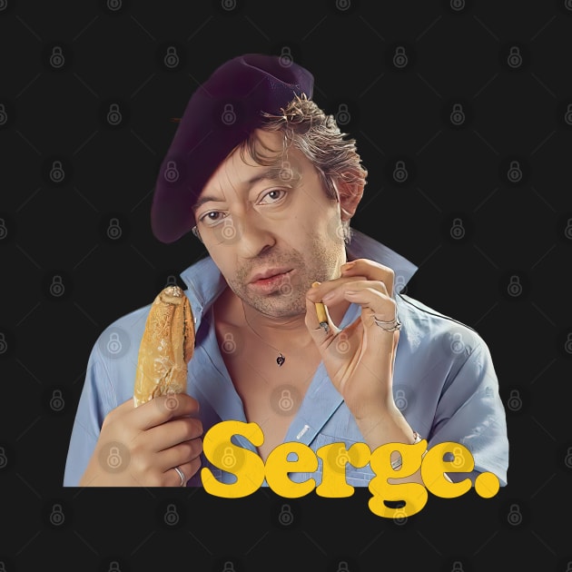 Serge Gainsbourg by DankFutura