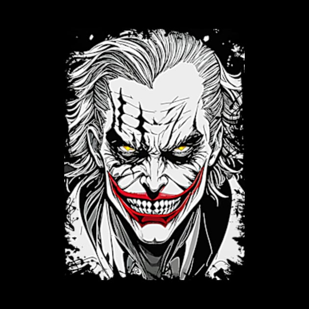 Mirthful Madness: A Joker Sketch by positivespace