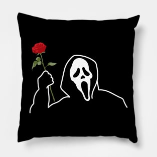 Scream Rose Pillow