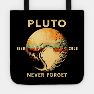 Vintage Retro Planet Pluto 1930-2006 T-Shirt - Nostalgic Space Tee Tote
