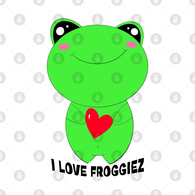 Cute frog lover by yudoodliez