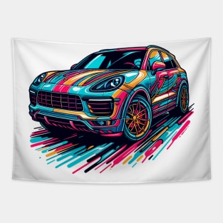 Porsche Cayenne Tapestry