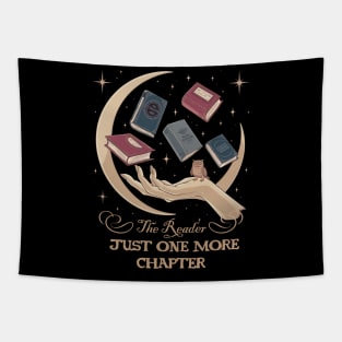 Book  The Reader Just one More chapter mythical Fantasy Tarot Tapestry