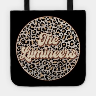 Retro Music Lumineers Personalized Name Circle Birthday Tote