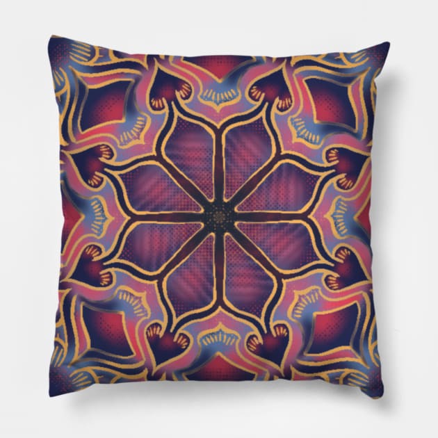 Color fun 0002 Pillow by benjaminfaucher7