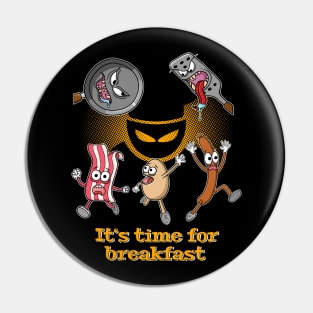 It's time for breakfast - funny horror Pin