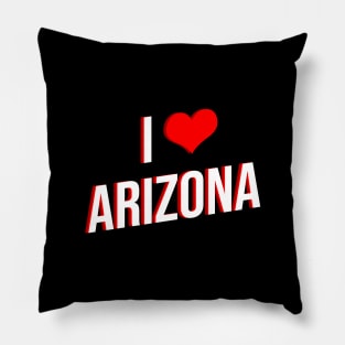 I Love Arizona Pillow