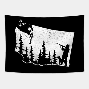 Washington Hunting Duck Tapestry