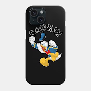 Donald Duck $#@% covid!!!! Phone Case