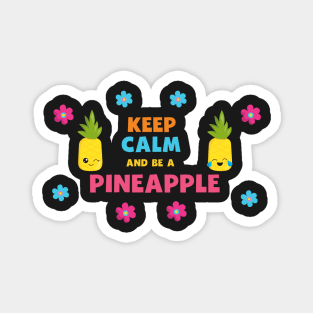 Pineapple Summer vibes Magnet