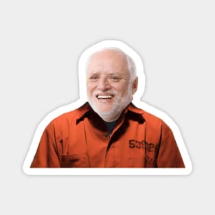 Hide the Pain Harold Prisoner Magnet