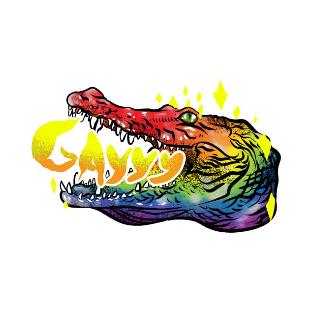 Alligaytor - Pride Alligator by Manfish Inc.