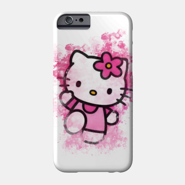 Hello Kitty Water Color Effect Hello Kitty Phone Case Teepublic
