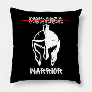 Worrier/Warrior (Anxiety/Mental Health) Pillow