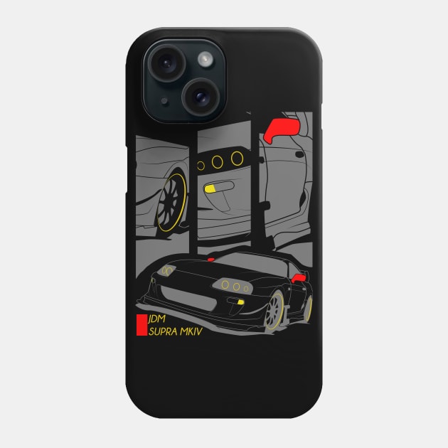 JDM Supra MKIV Phone Case by gaplexio