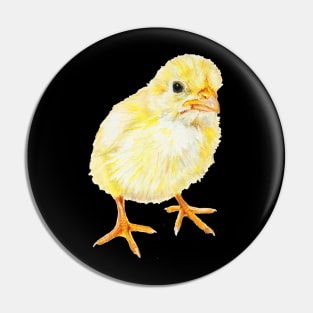 Yellow Baby Chick Pin