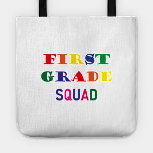 First Grade Squad,1st Grade School Tote