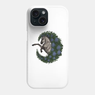 Spring Appaloosas Rearing with Flowers Phone Case
