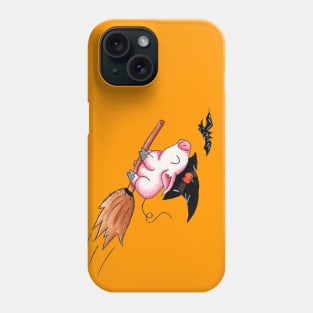 Pigs Fly in Salem Phone Case