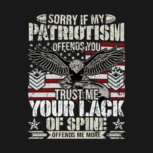 My Patriotism- USA- Patriotic T-Shirt