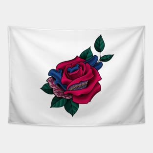 Heart rose Morph Tapestry