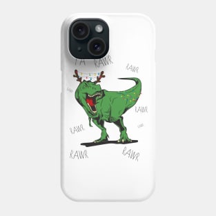 Xmas T-Rex Phone Case