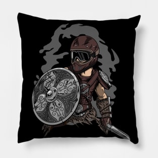 THE BIKER VIKING Pillow