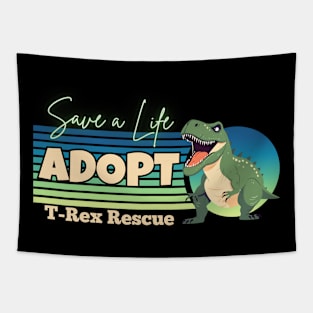 T-Rex Rescue Tapestry