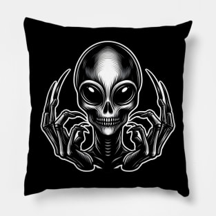 Alien Encounter Pillow